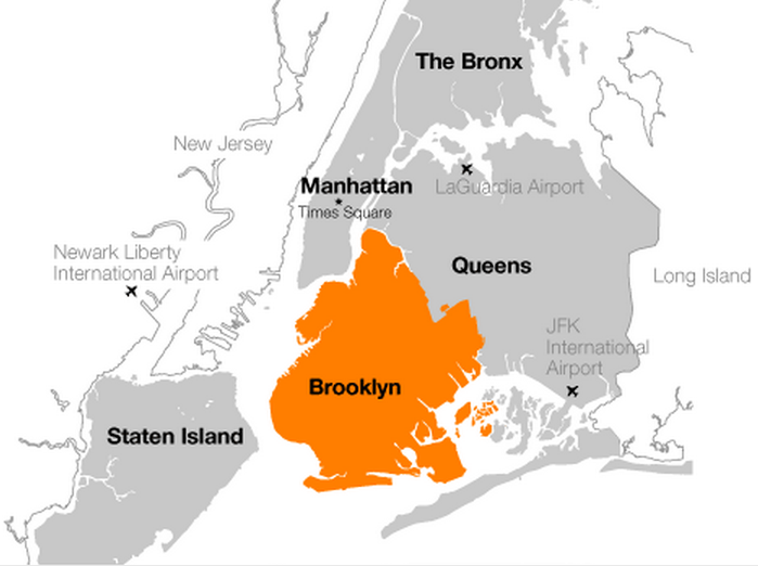 Los Cinco Boroughs de Nueva York